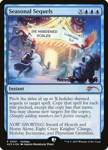 Seasonal Sequels, carte Magic HHO 23 — extension Happy Holidays