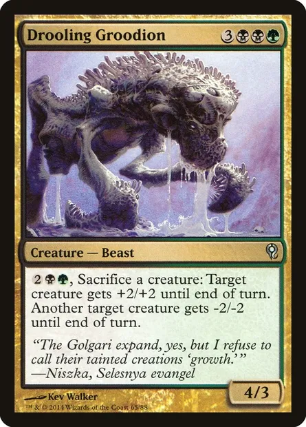 Drooling Groodion, Magic card DDM 65 — Duel Decks: Jace vs. Vraska set