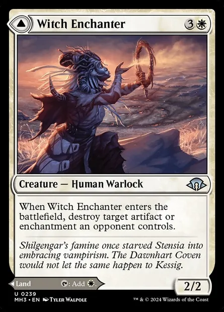 Witch Enchanter // Witch-Blessed Meadow, Magic card MH3 239 — Modern Horizons 3 set