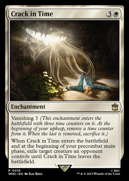 Crack in Time, Magic card WHO 16 — Doctor Who set