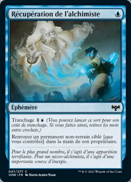Récupération de l'alchimiste, carte Magic VOW 47 — extension Innistrad : noce écarlate