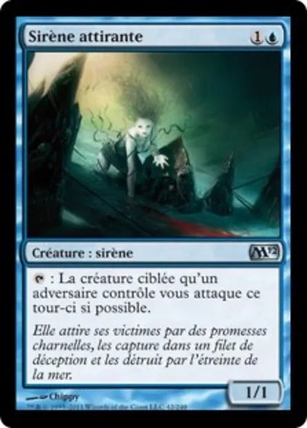Sirène attirante, carte Magic M12 42 — extension Magic 2012