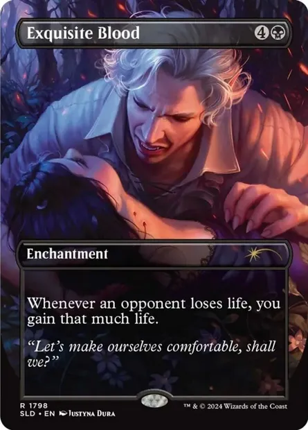 Sang délectable, carte Magic SLD 1798 — extension Secret Lair Drop