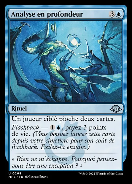 Analyse en profondeur, carte Magic MH3 268 — extension Modern Horizons 3