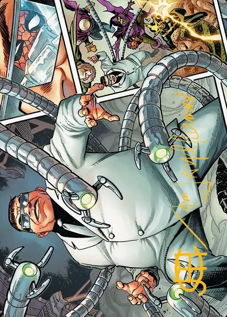 Doctor Octopus, Master Planner // Doctor Octopus, Master Planner, carte Magic ASPM 48 — extension Marvel's Spider-Man Art Series