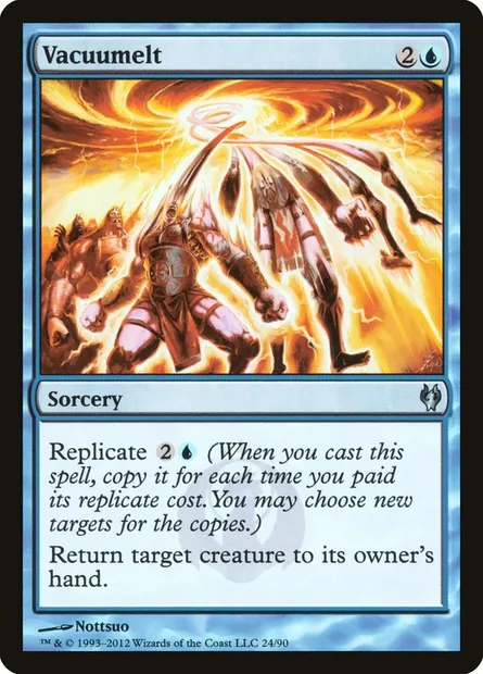 Vacuumelt, Magic card DDJ 24 — Duel Decks: Izzet vs. Golgari set