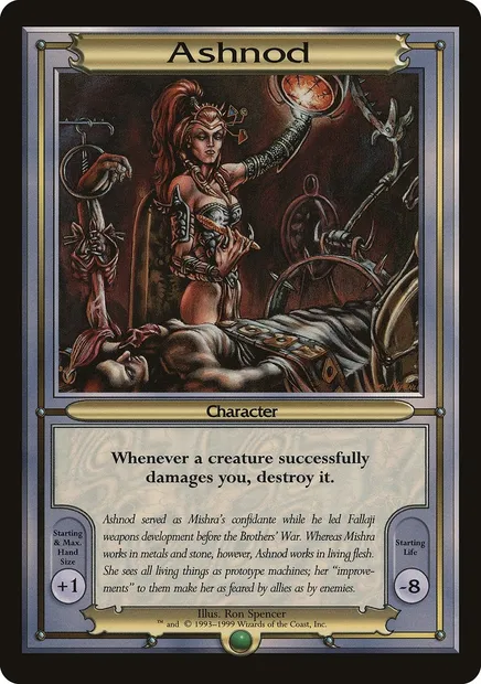 Ashnod, Magic card PVAN 401 — Vanguard Series set