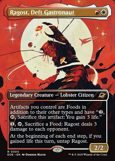 Ragost, Deft Gastronaut, Magic card EOE 300 — Edge of Eternities set