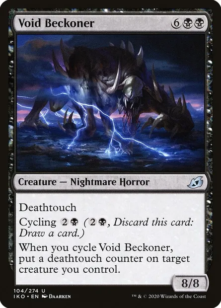 Void Beckoner, Magic card IKO 104 — Ikoria: Lair of Behemoths set
