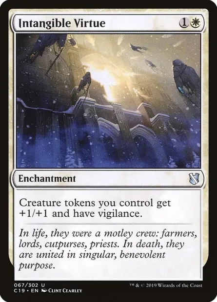 Intangible Virtue, Magic card C19 67 — Commander 2019 set