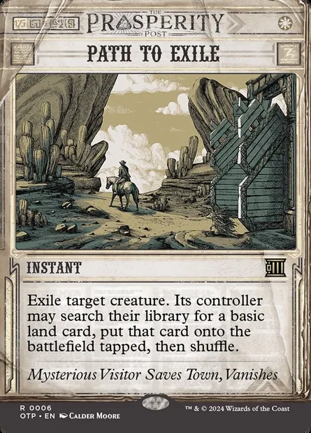 Path to Exile, Magic card OTP 6 — Breaking News set