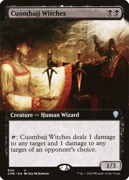 Cuombajj Witches, Magic card CMR 646 — Commander Legends set