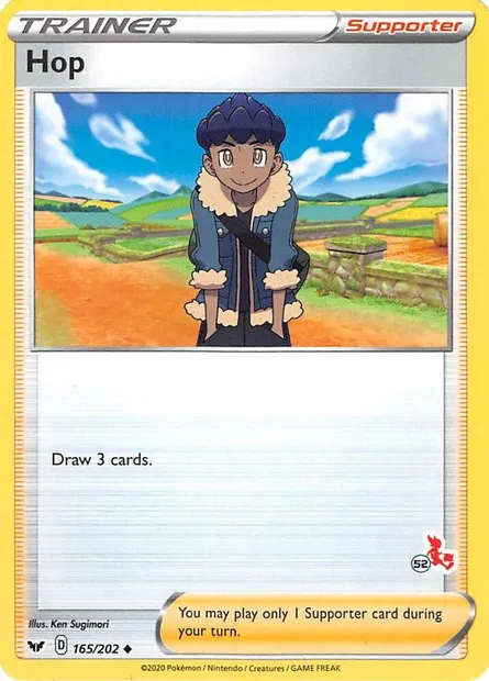 Hop, Pokémon card BA22 165-52 — Battle Academy 2022 set