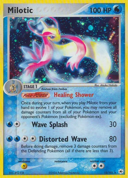 Milotic, Pokémon card HL 12 — Hidden Legends set