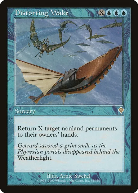 Distorting Wake, Magic card INV 52 — Invasion set