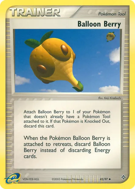 Balloon Berry, Pokémon card DR 82 — Dragon set