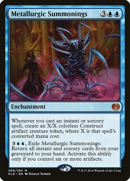 Metallurgic Summonings, Magic card KLD 56 — Kaladesh set