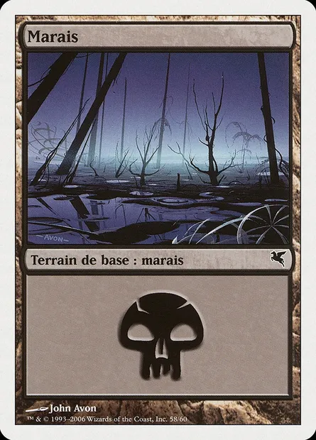 Marais, carte Magic PSAL F58 — extension Salvat 2005