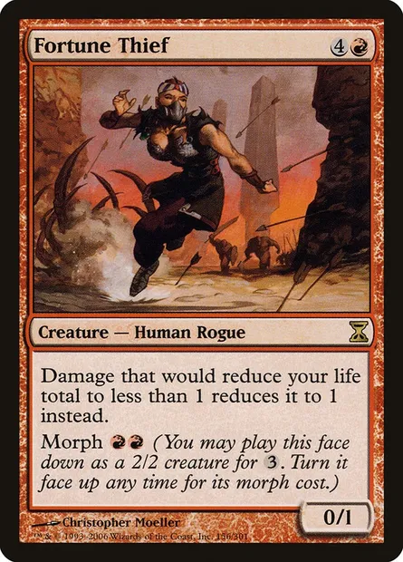Fortune Thief, Magic card TSP 156 — Time Spiral set