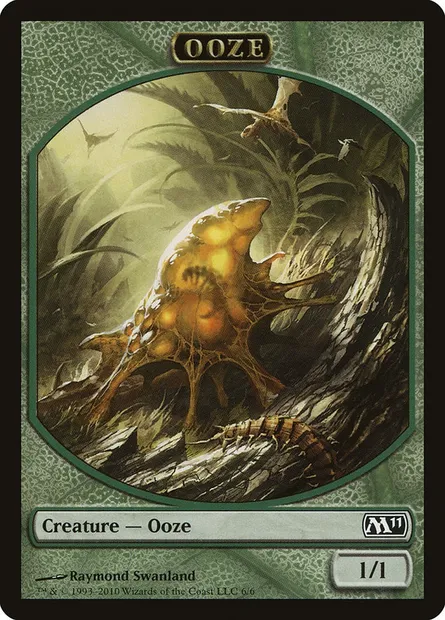 Ooze, Magic card TM11 6 — Magic 2011 Tokens set