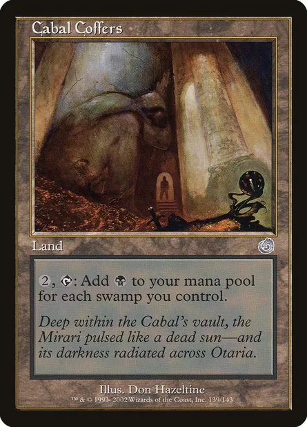 Coffres de la Coterie, carte Magic TOR 139 — extension Tourment