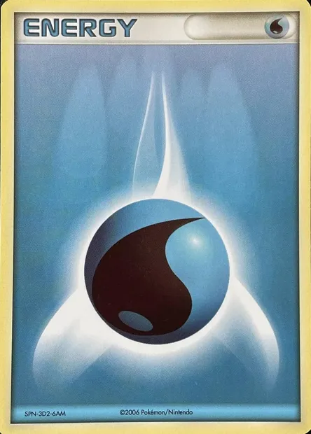 Énergie Eau, carte Pokémon LGP 2006-15 — extension League Promos