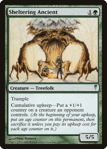 Sheltering Ancient, Magic card CSP 121 — Coldsnap set