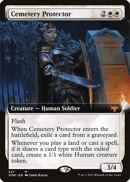 Cemetery Protector, Magic card VOW 347 — Innistrad: Crimson Vow set