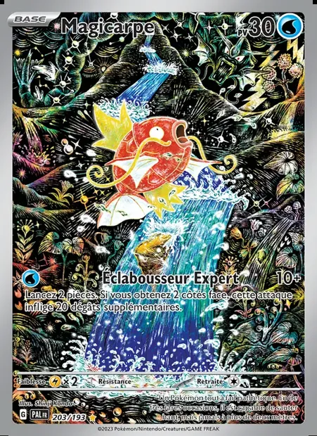 Magicarpe, carte Pokémon PAL 203 — extension Évolutions à Paldea