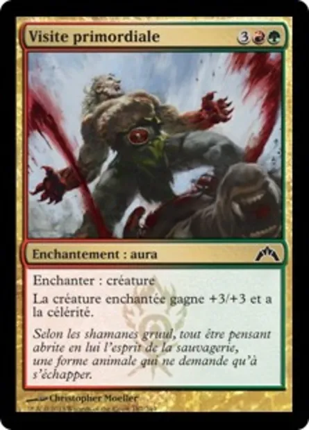 Visite primordiale, carte Magic GTC 187 — extension Insurrection