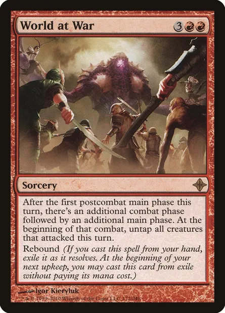 World at War, Magic card ROE 172 — Rise of the Eldrazi set