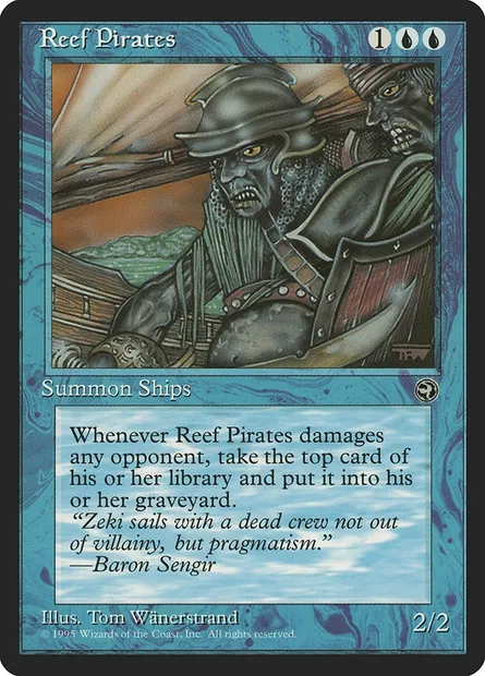 Reef Pirates, Magic card HML 36b — Homelands set