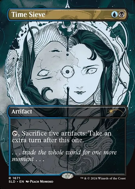 Time Sieve, Magic card SLD 1671 — Secret Lair Drop set