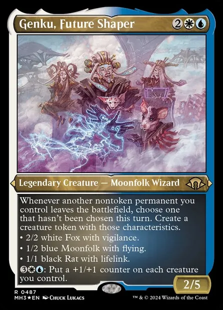 Genku, Future Shaper, Magic card MH3 487 — Modern Horizons 3 set