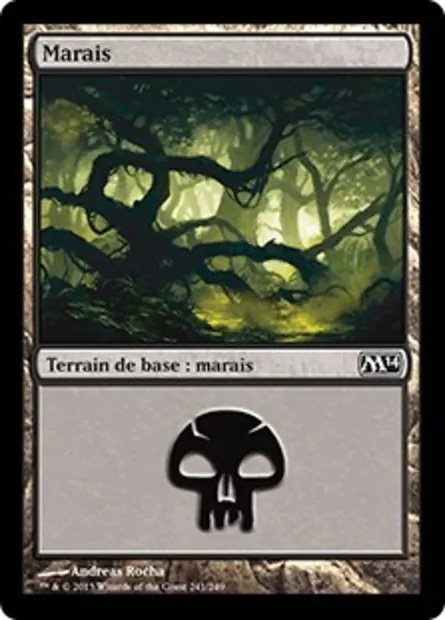 Marais, carte Magic M14 241 — extension Magic 2014