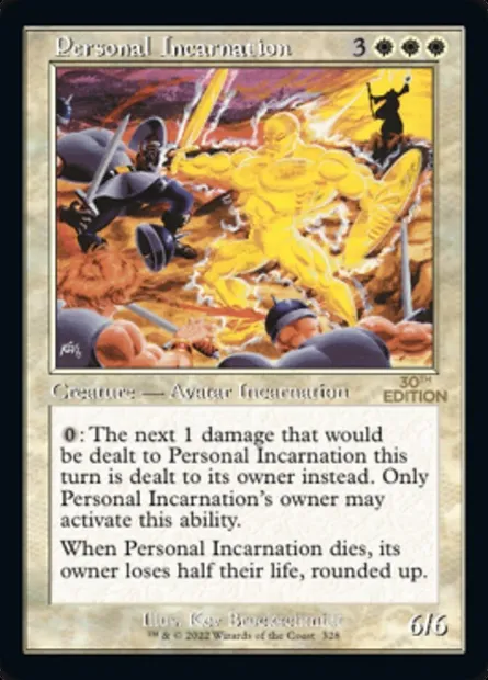 Personal Incarnation, Magic card 30A 328 — 30th Anniversary Edition set