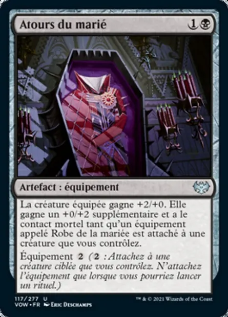 Atours du marié, carte Magic VOW 117 — extension Innistrad : noce écarlate