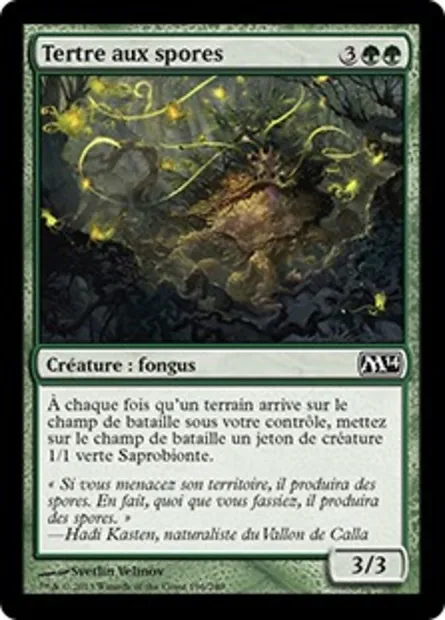 Tertre aux spores, carte Magic M14 196 — extension Magic 2014