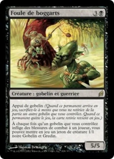 Foule de boggarts, carte Magic LRW 104 — extension Lorwyn