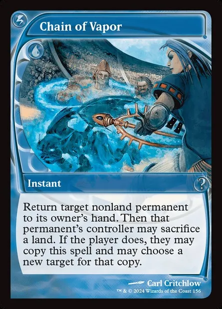 Chain of Vapor, Magic card MB2 156 — Mystery Booster 2 set