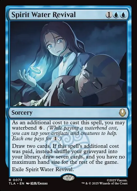 Spirit Water Revival, Magic card TLA 73 — Avatar: The Last Airbender set