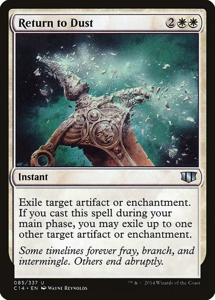 Return to Dust, Magic card C14 85 — Commander 2014 set