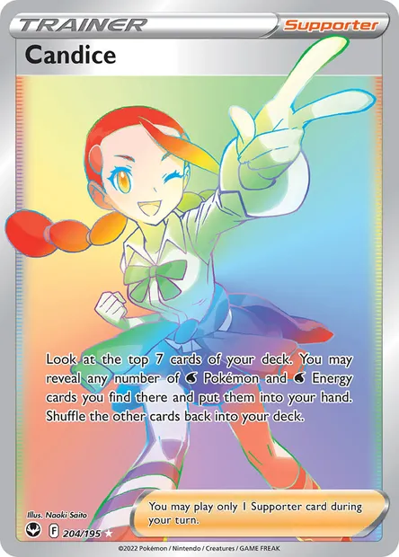 Candice, Pokémon card SIT 204 — Silver Tempest set