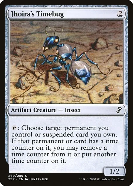 Jhoira's Timebug, Magic card TSR 269 — Time Spiral Remastered set