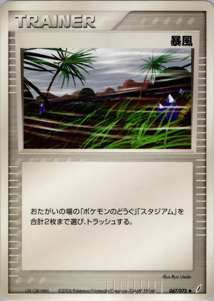 Tempête, carte Pokémon PCG8 067 — extension Miracle Crystal