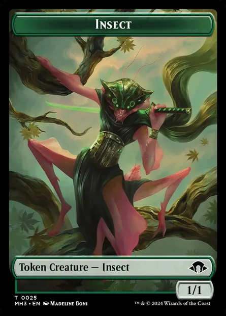 Insect, Magic card TMH3 25 — Modern Horizons 3 Tokens set