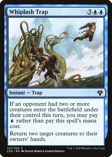 Whiplash Trap, Magic card C20 127 — Commander 2020 set