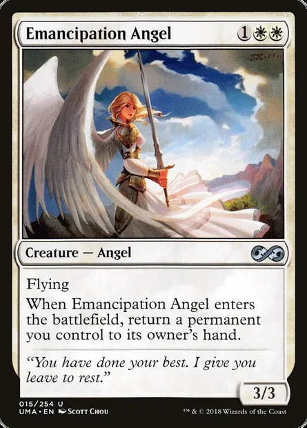 Emancipation Angel, Magic card UMA 15 — Ultimate Masters set