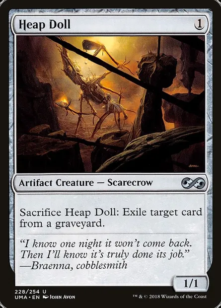 Heap Doll, Magic card UMA 228 — Ultimate Masters set