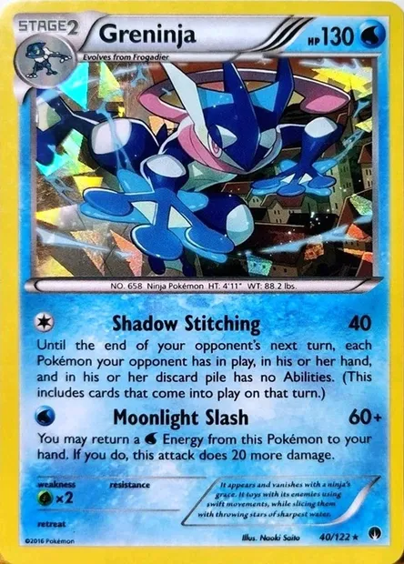 Amphinobi, carte Pokémon TDX 040-8 — extension Theme Deck & Blisters Exclusives